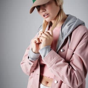 Visuel Casquette homme profil bas en coton brossé - 6 panneaux