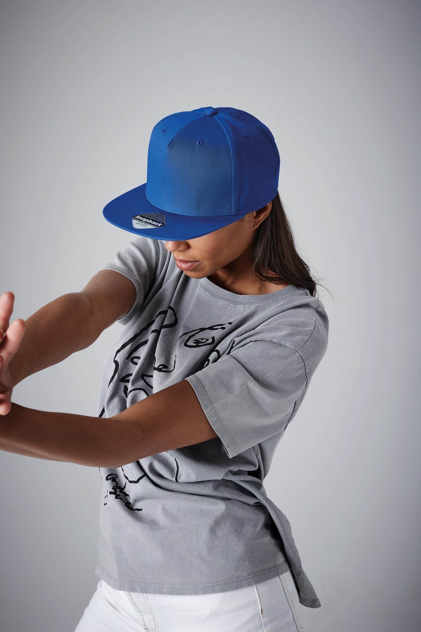 Miniature 1 pour Casquette Rapper 5 panneaux