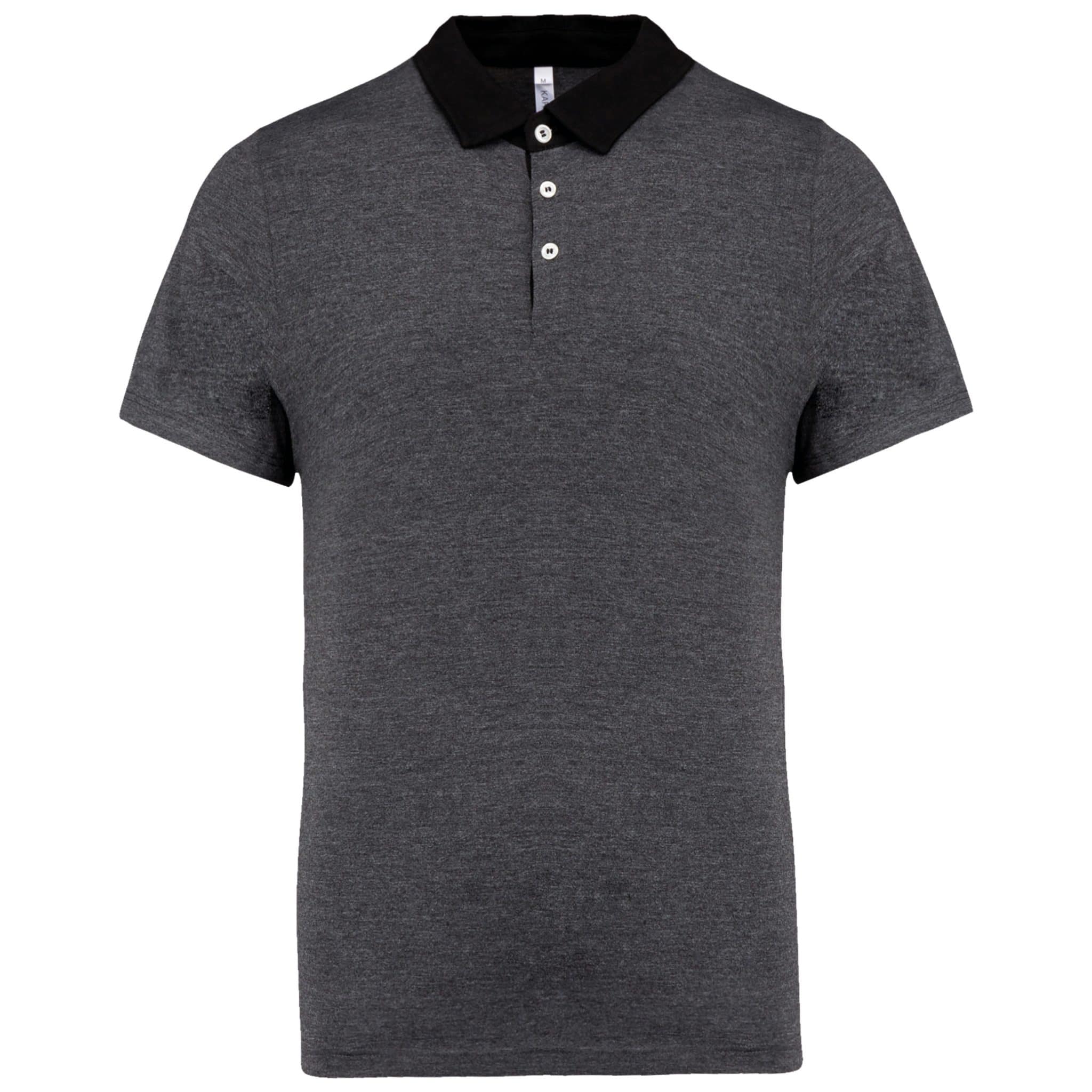 Miniature 14 pour Polo jersey bicolore homme