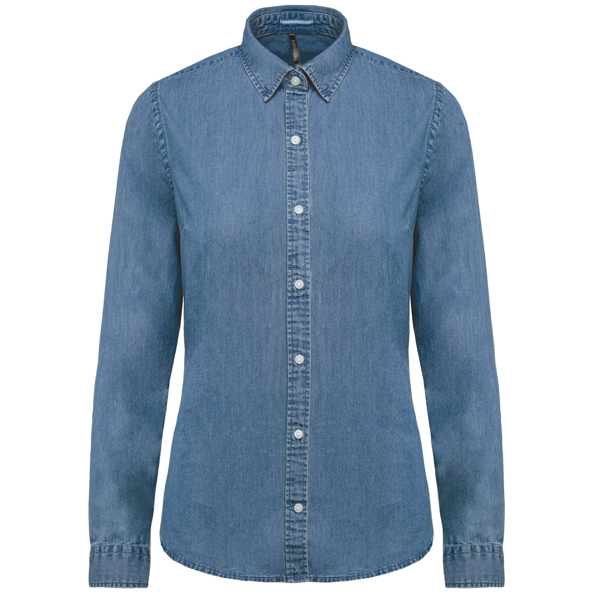 Miniature 10 pour Chemise denim femme