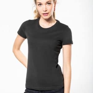 Visuel T-shirt vintage manches courtes femme