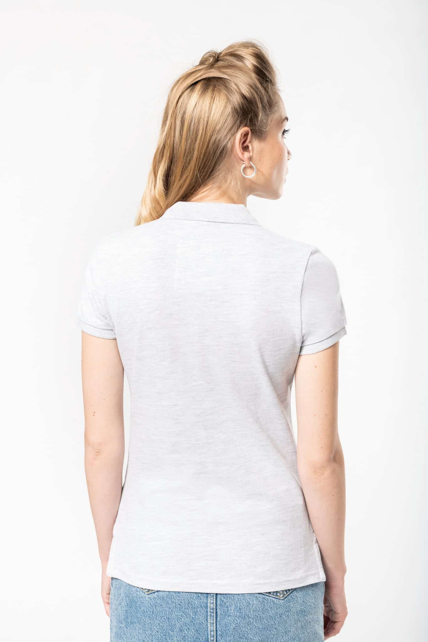 Miniature 2 pour Polo vintage manches courtes femme