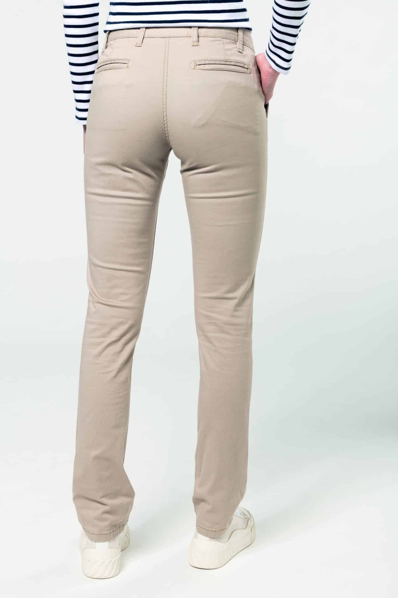 Miniature 2 pour Pantalon chino femme
