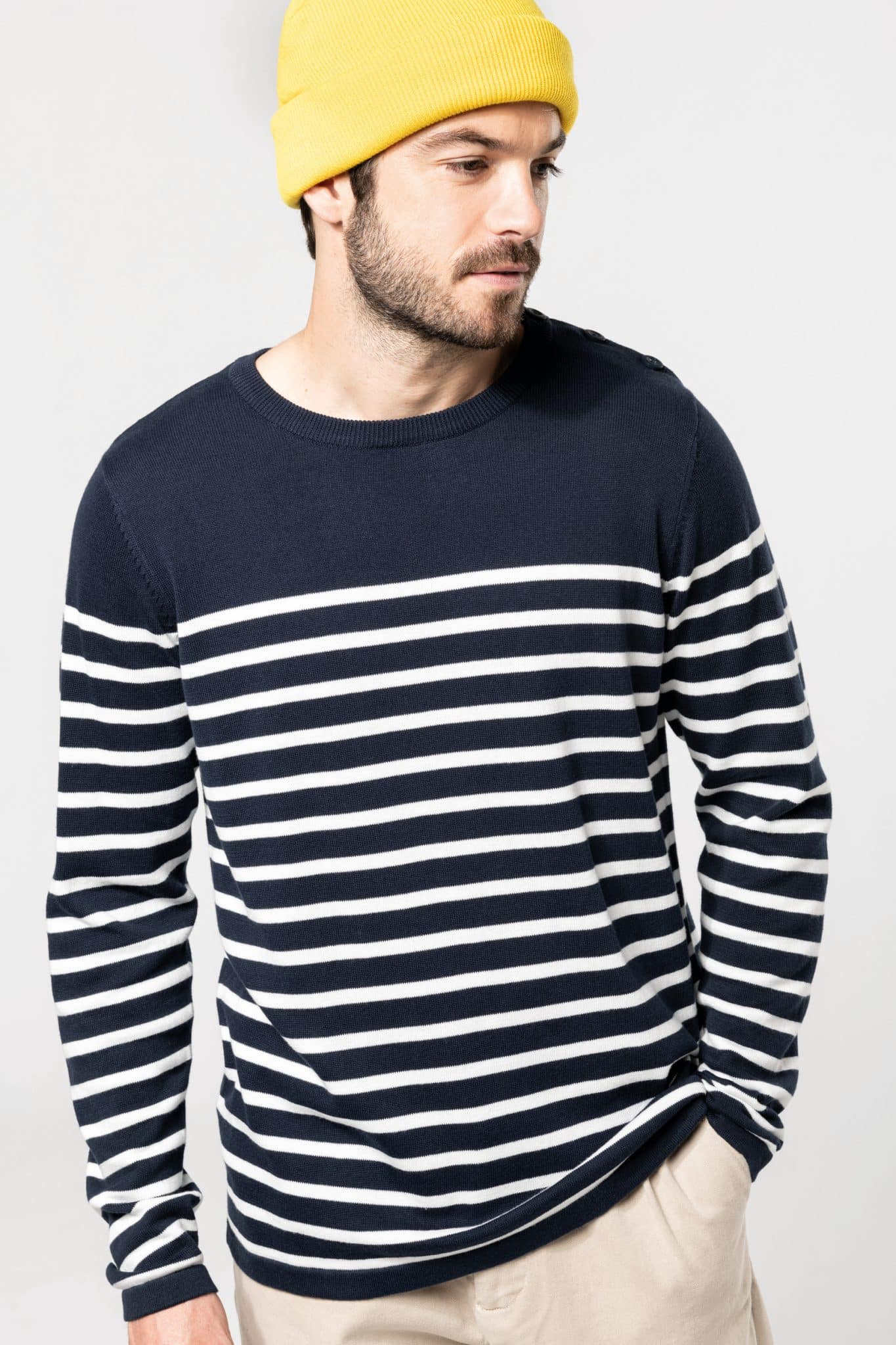 Miniature 1 pour Pull marin homme