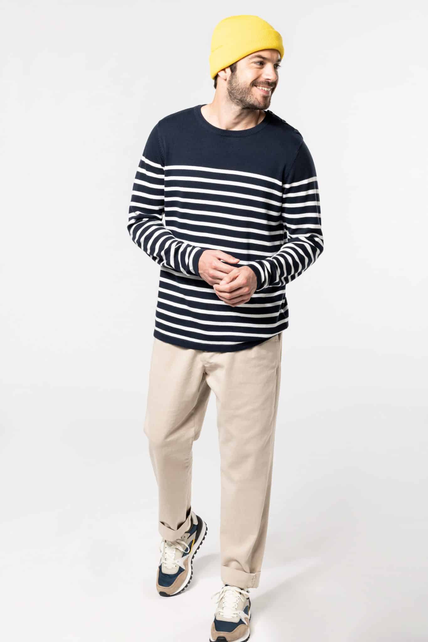 Miniature 4 pour Pull marin homme