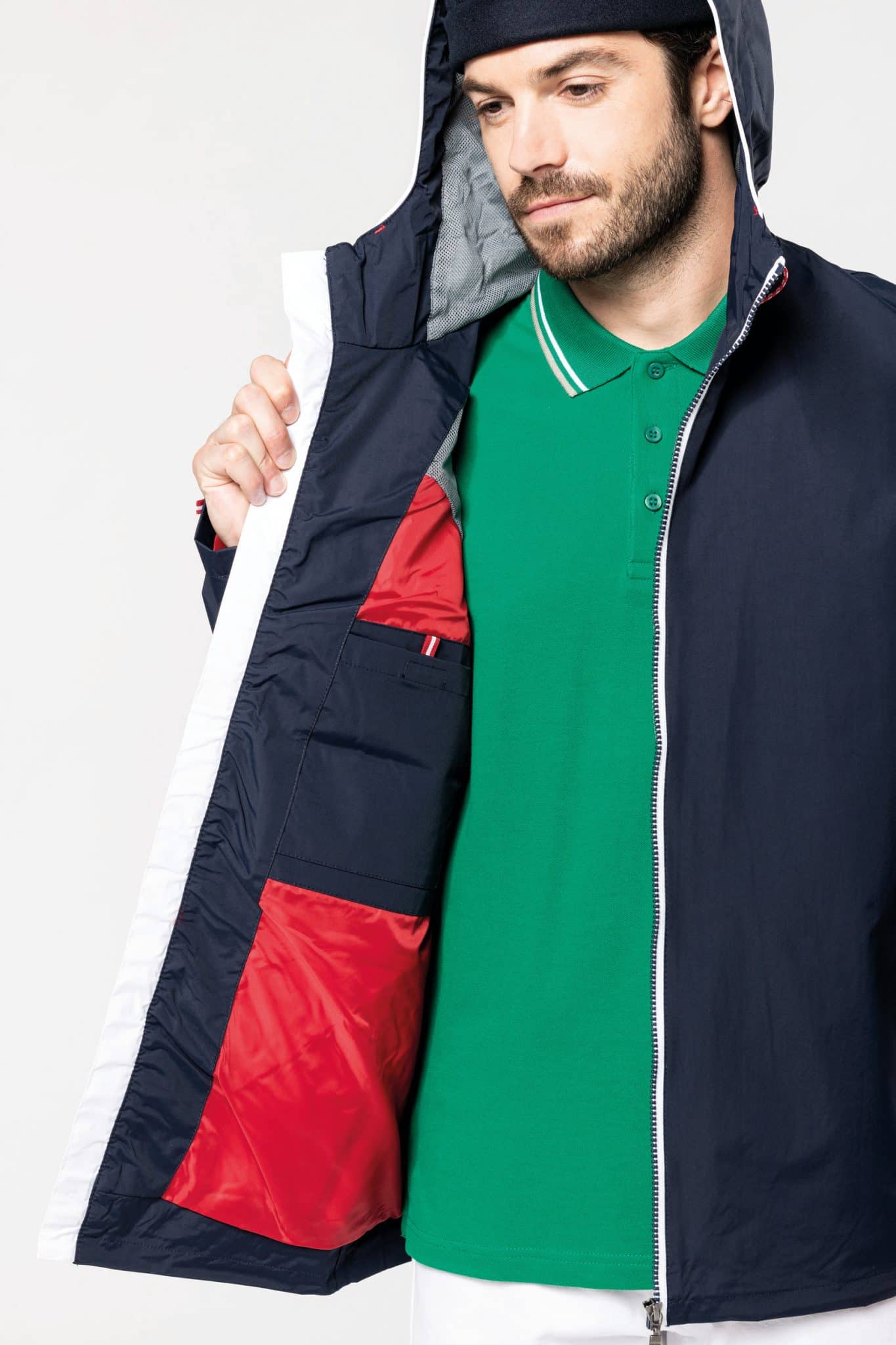 Miniature 4 pour Veste imperméable unisexe