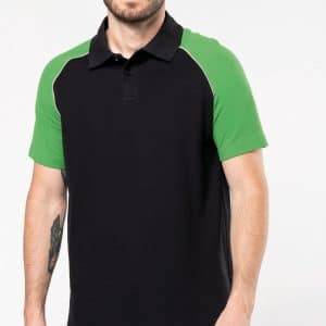 Visuel Polo baseball manches courtes