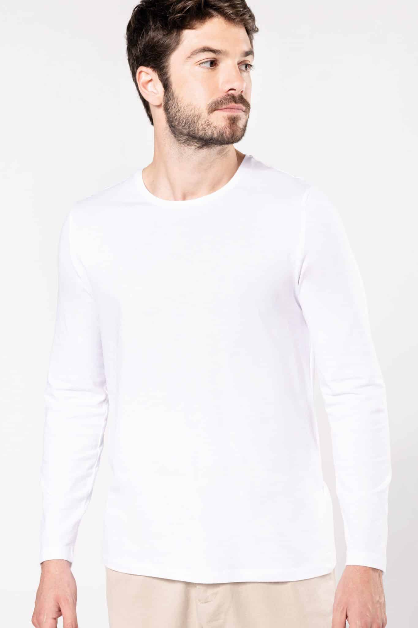 Miniature 1 pour T-shirt col rond manches longues homme