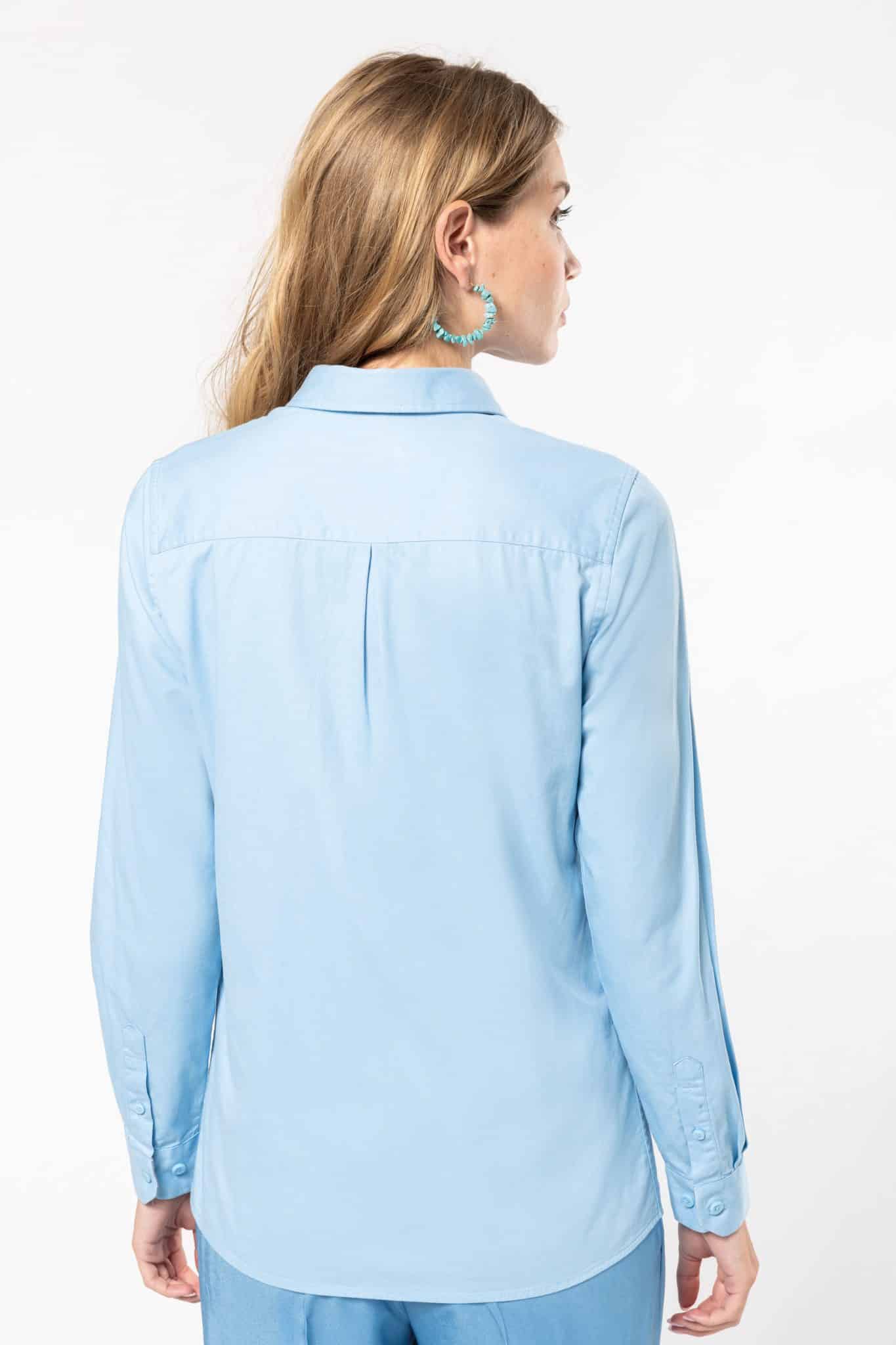 Miniature 2 pour Chemise coton Nevada manches longues femme