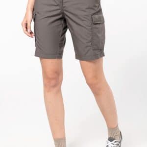 Visuel Bermuda léger multipoches femme