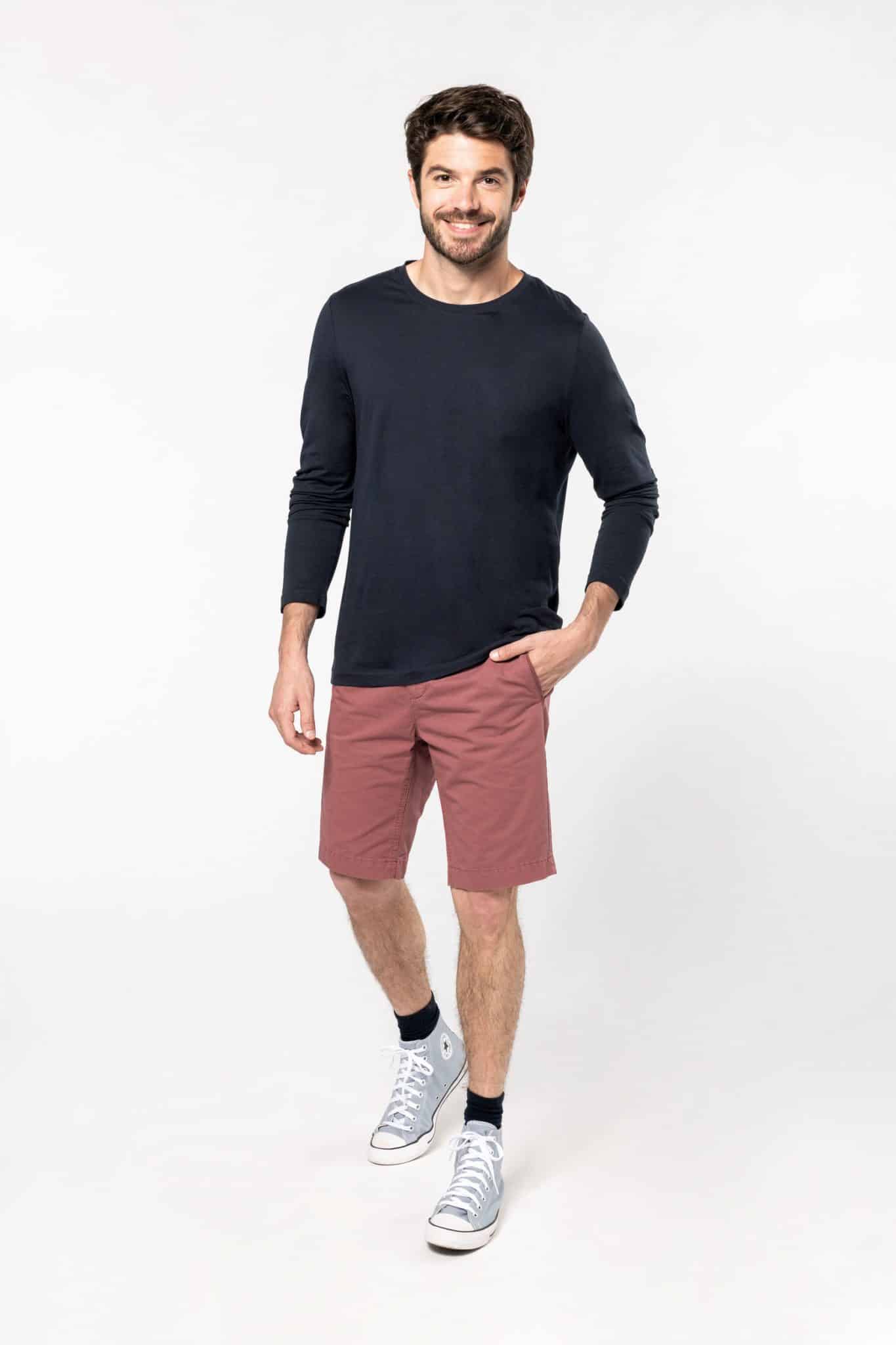 Miniature 4 pour Bermuda aspect délavé homme