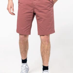 Visuel Bermuda aspect délavé homme