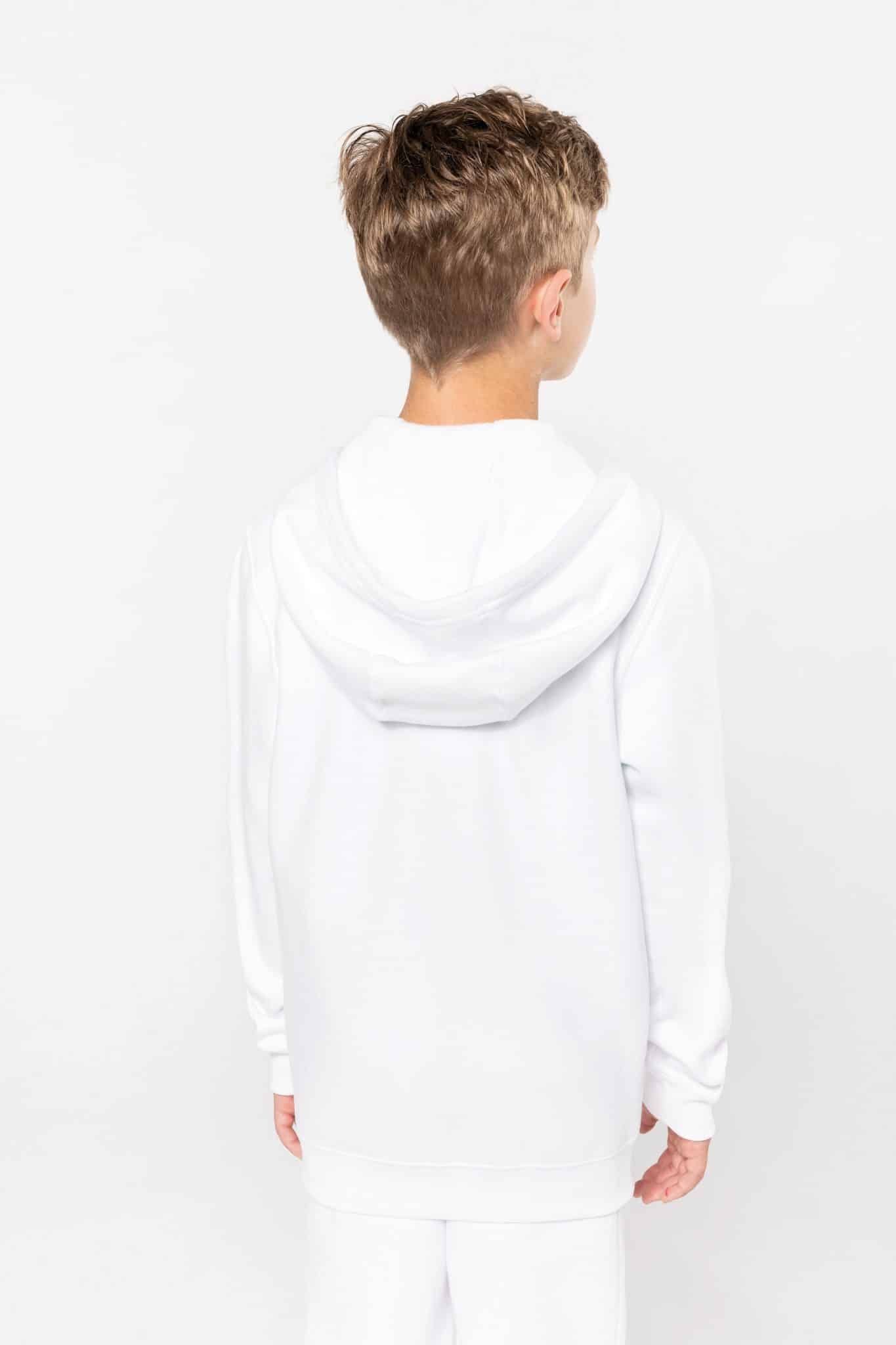 Miniature 2 pour Sweat-shirt capuche zippé enfant