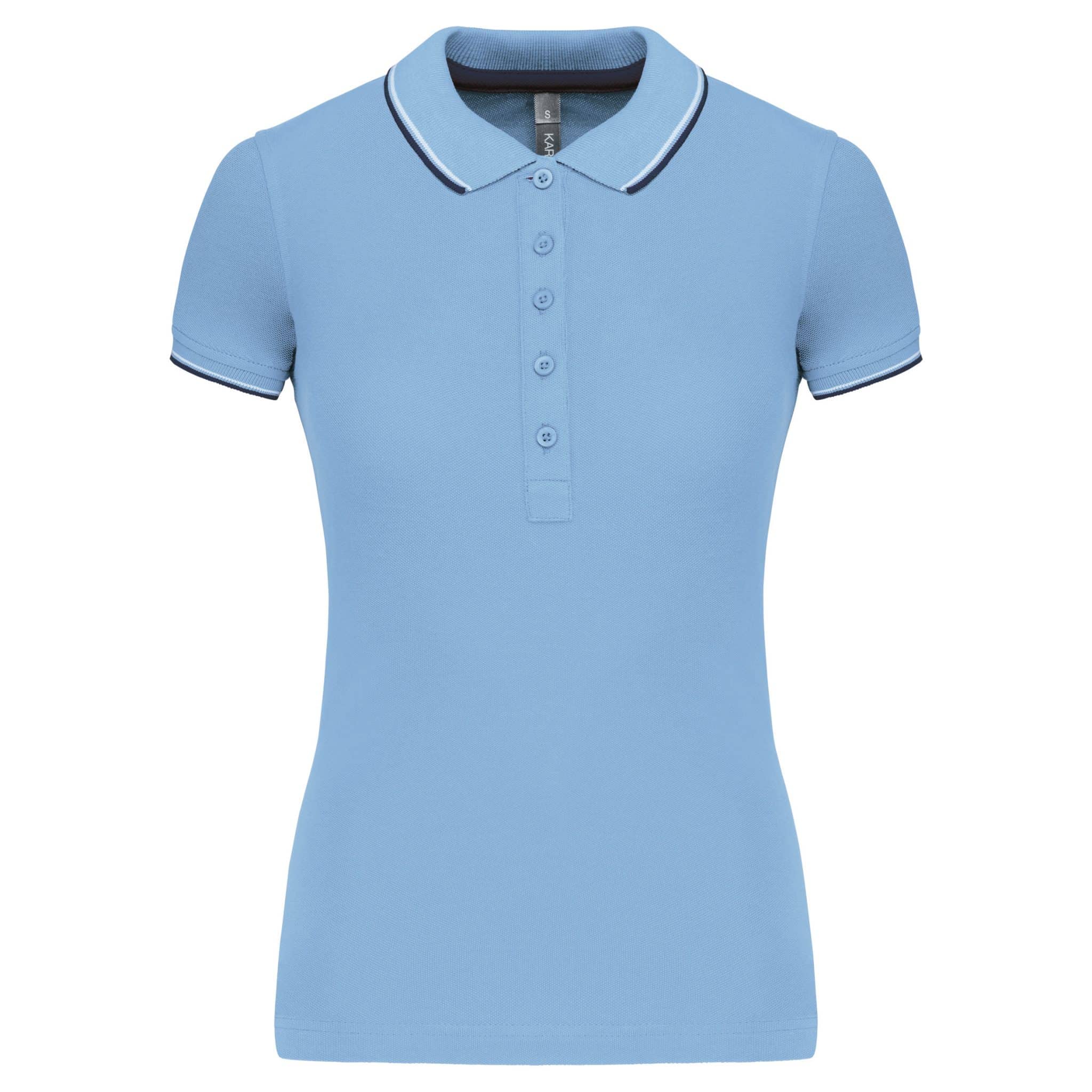 Miniature 26 pour Polo manches courtes femme