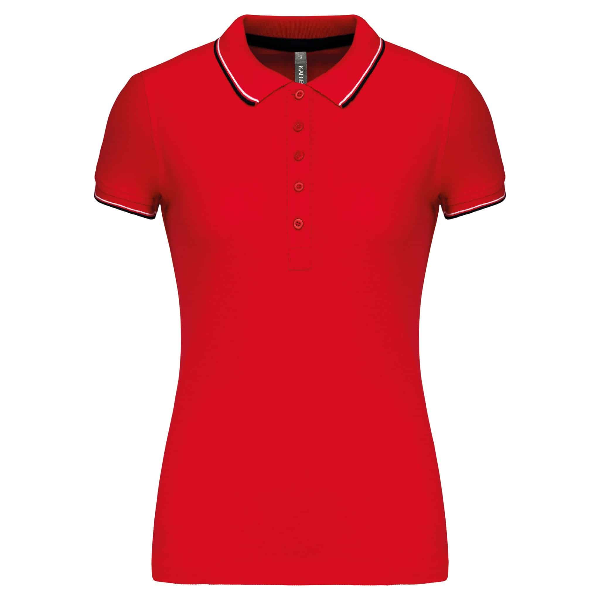 Miniature 25 pour Polo manches courtes femme