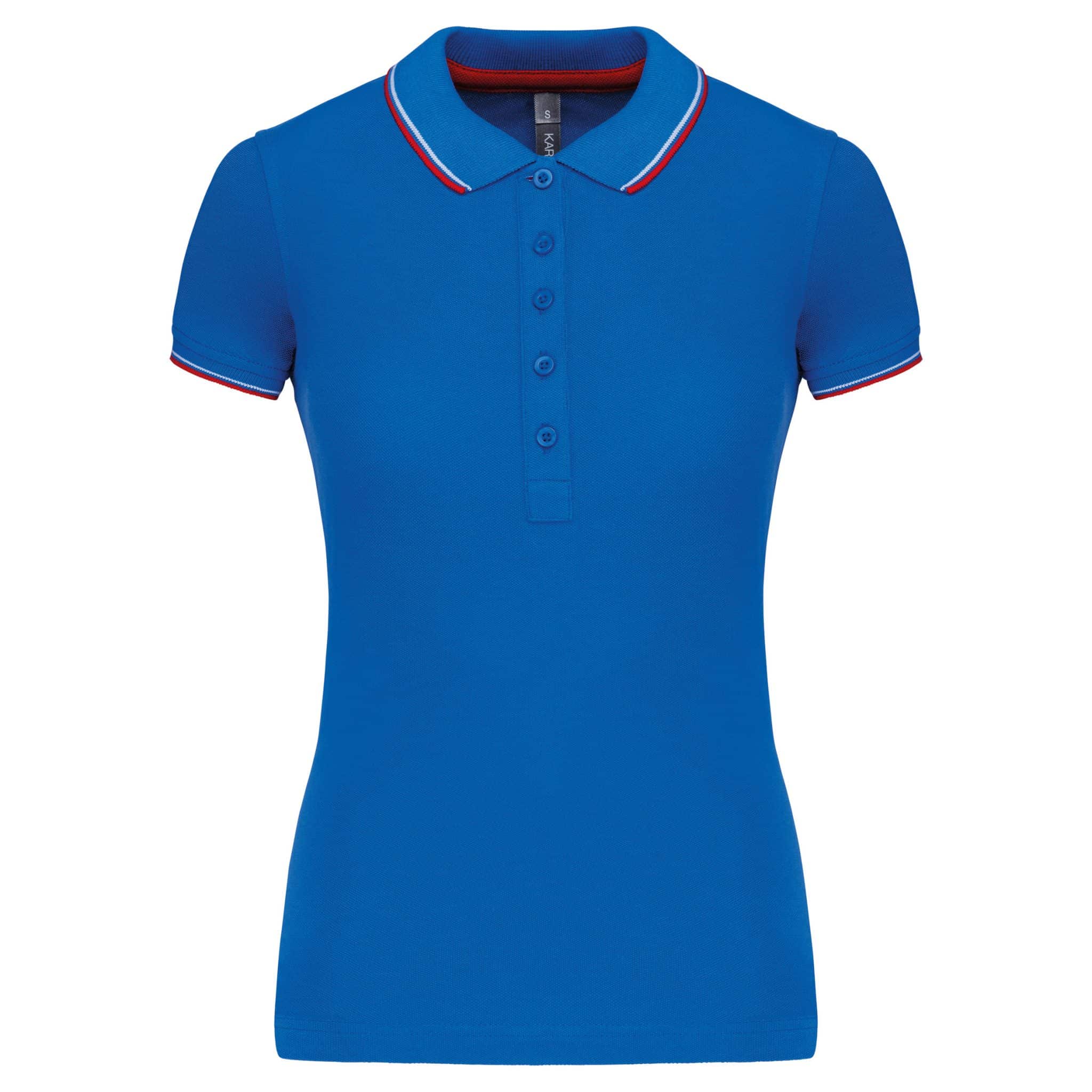Miniature 19 pour Polo manches courtes femme