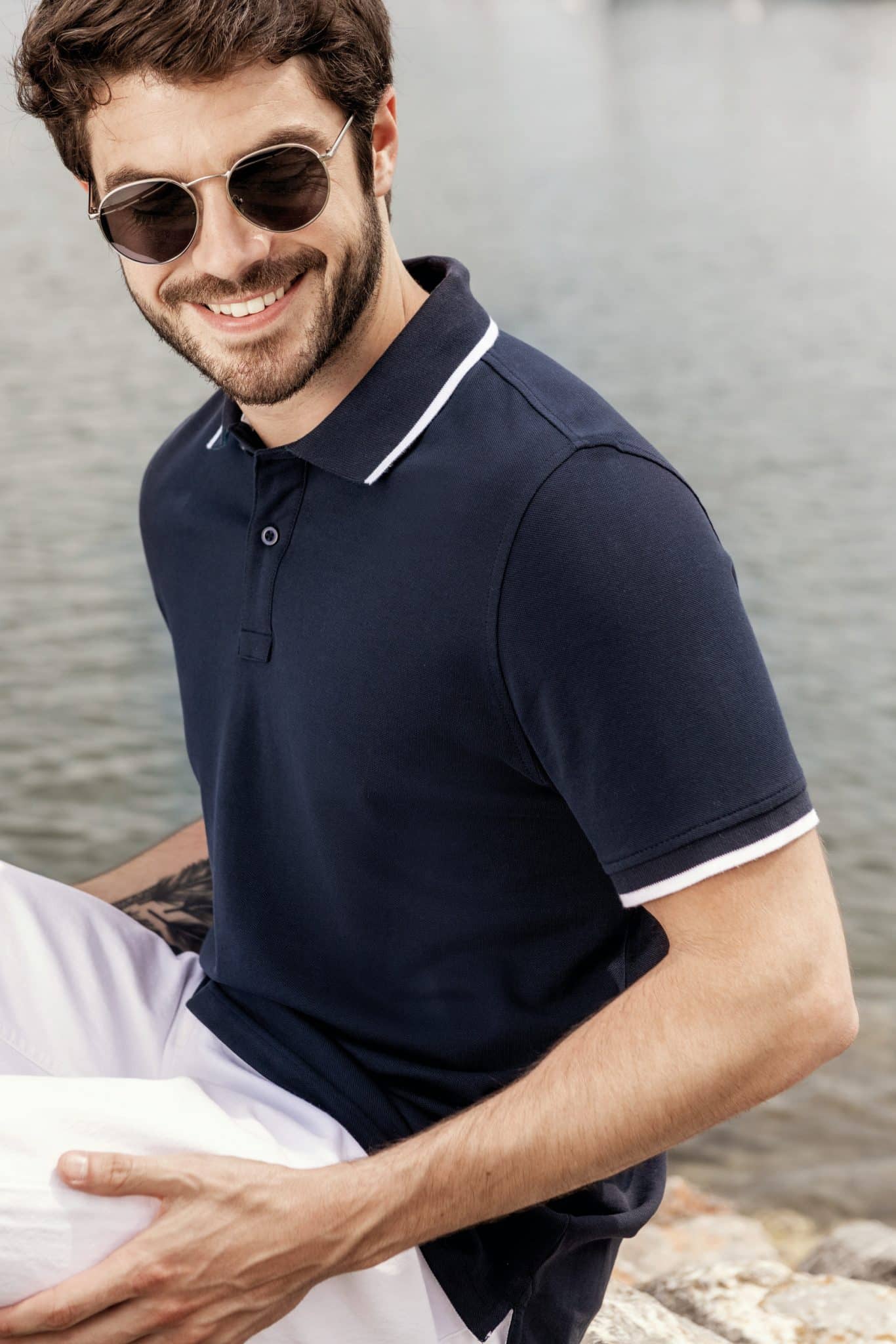 Miniature 7 pour Polo manches courtes homme