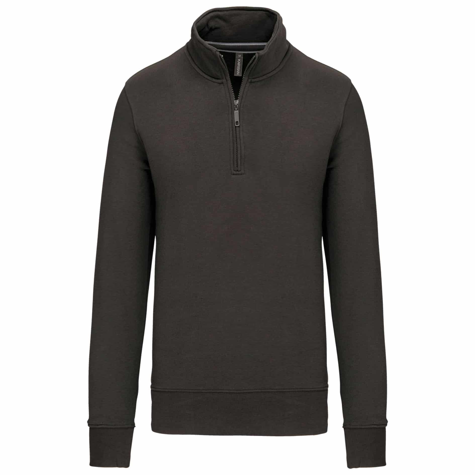 Miniature 11 pour Sweat-shirt col zippé homme