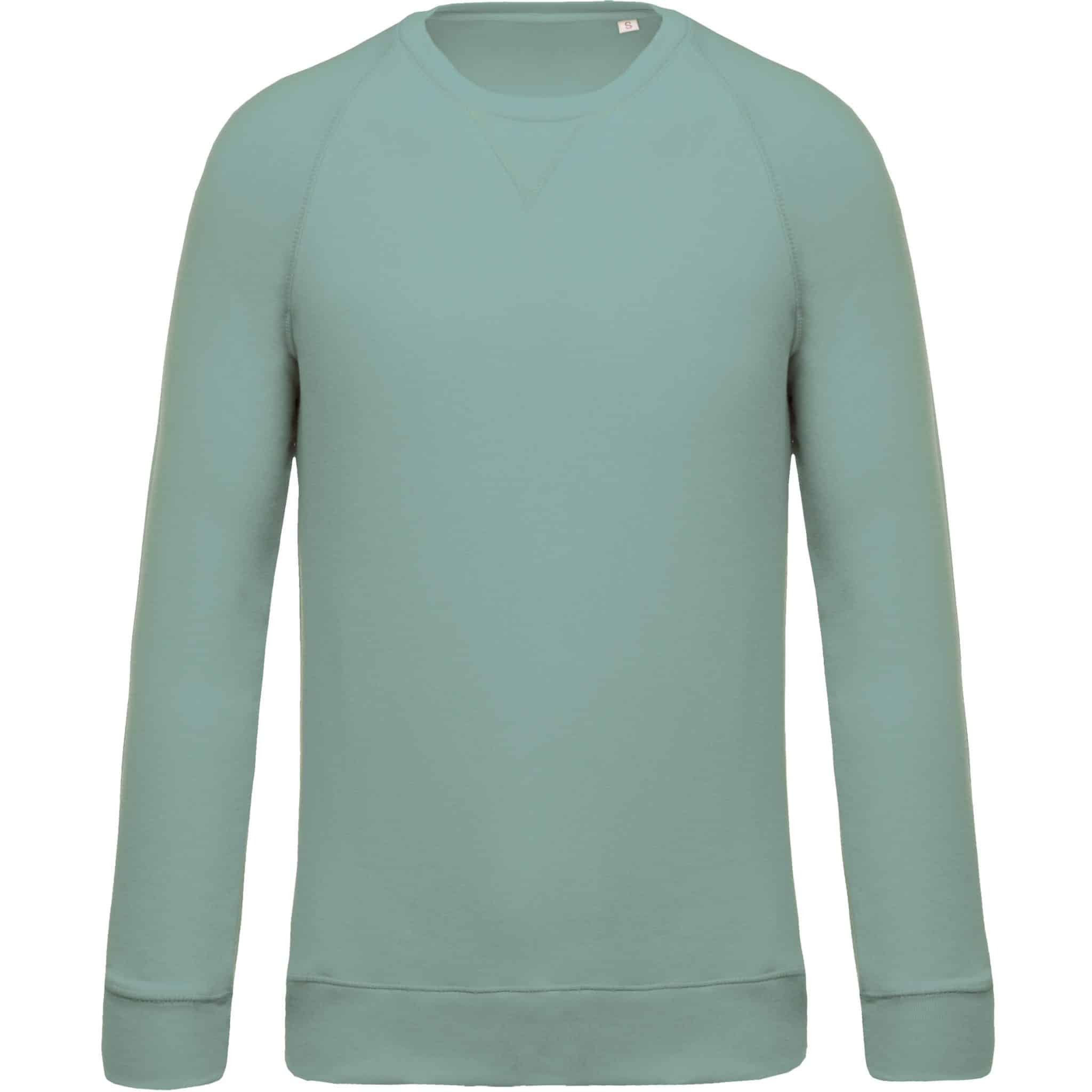 Miniature 20 pour Sweat-shirt Bio col rond manches raglan homme