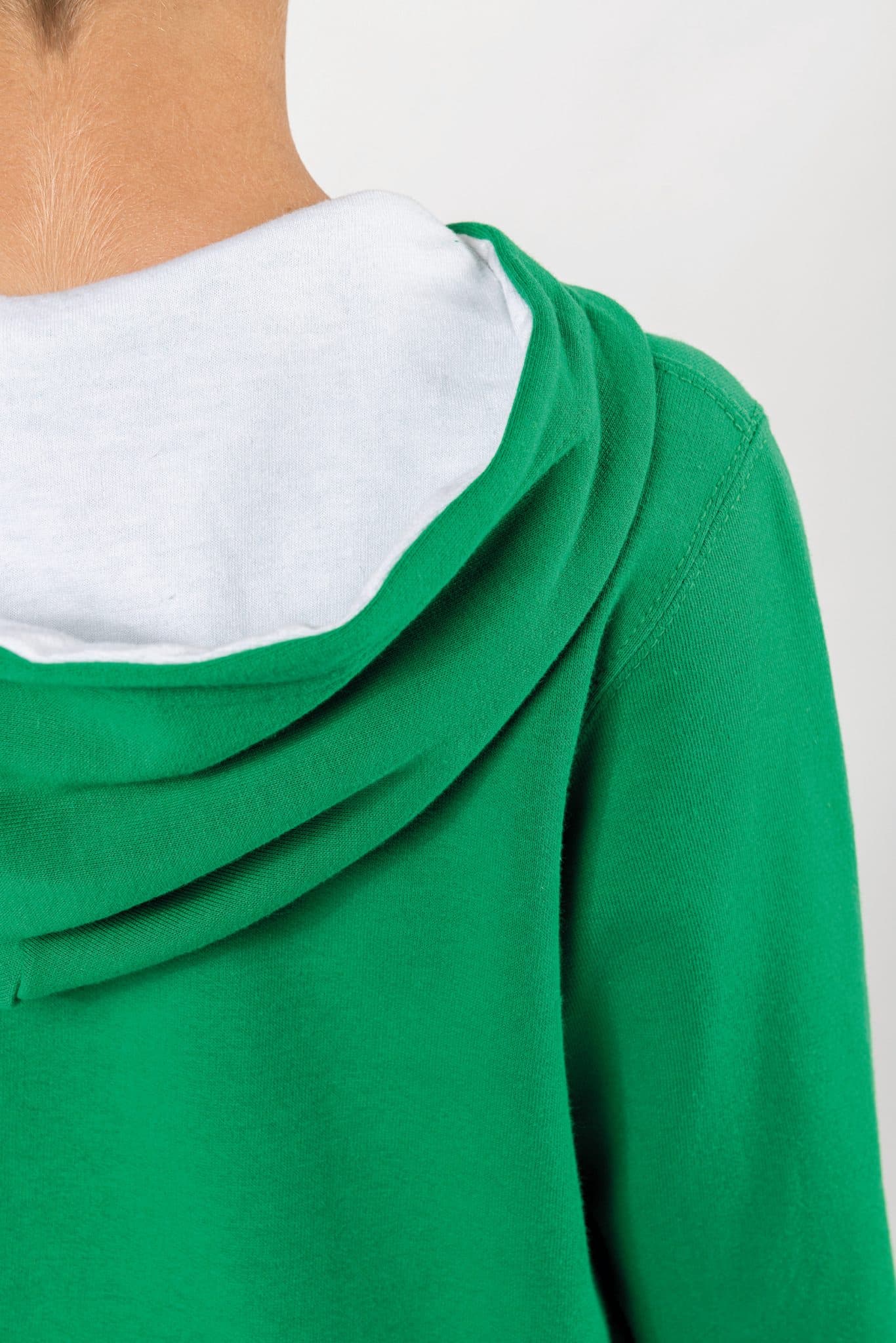 Miniature 7 pour Sweat-shirt capuche contrastée enfant