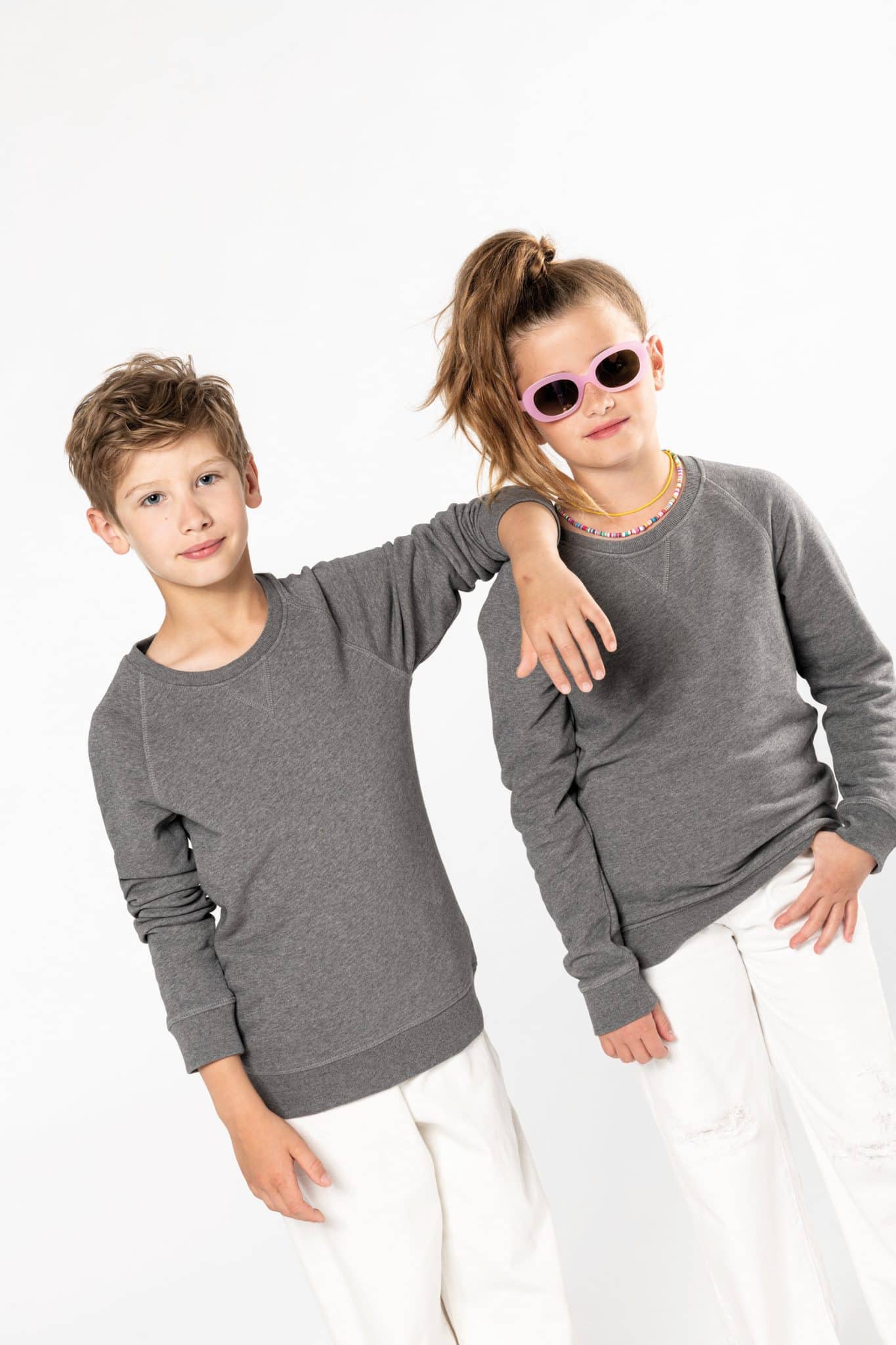 Miniature 6 pour Sweat-shirt Bio manches raglan enfant