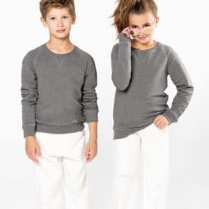 Visuel Sweat-shirt Bio manches raglan enfant
