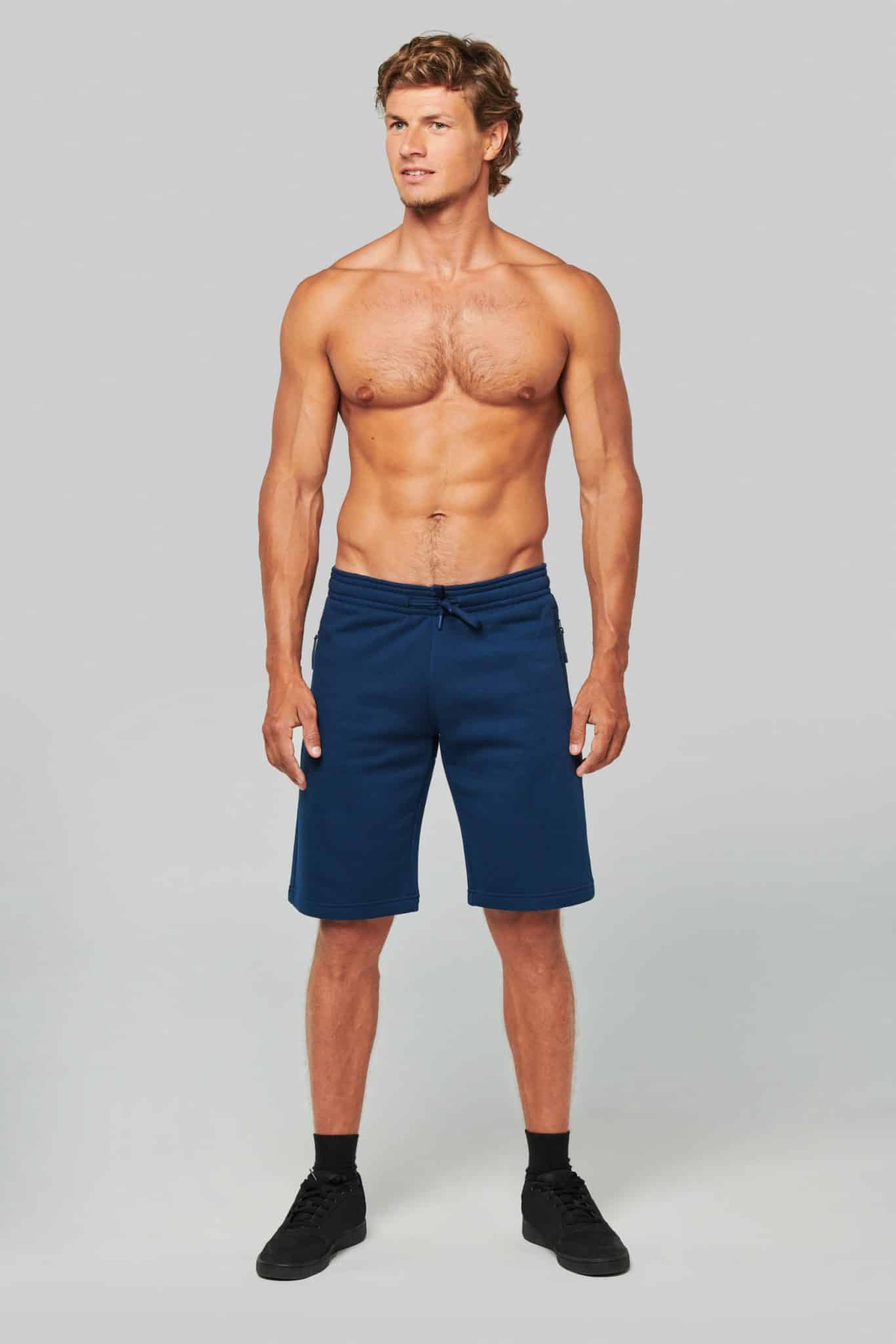Miniature 3 pour Bermuda molleton multisports unisexe