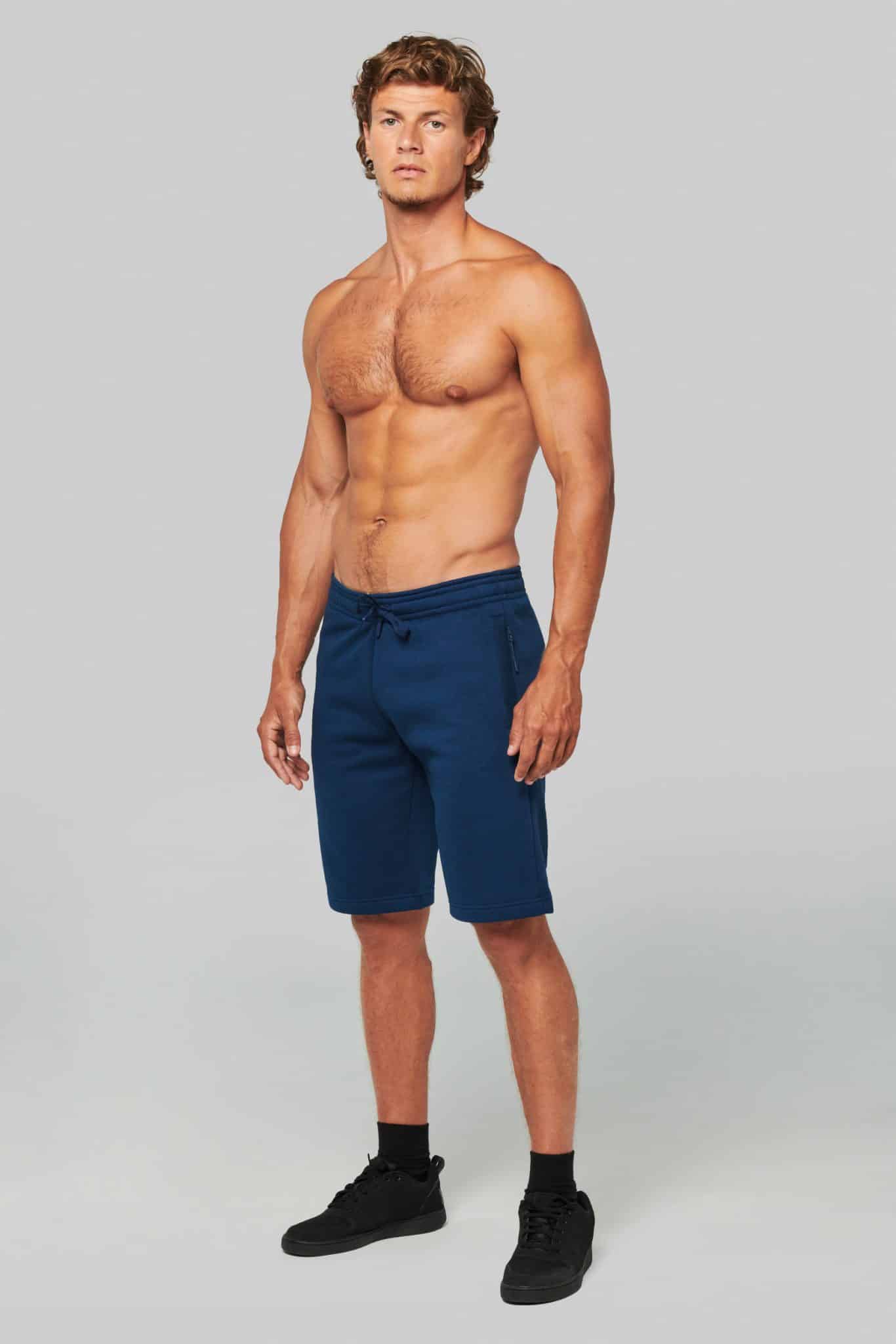 Miniature 4 pour Bermuda molleton multisports unisexe