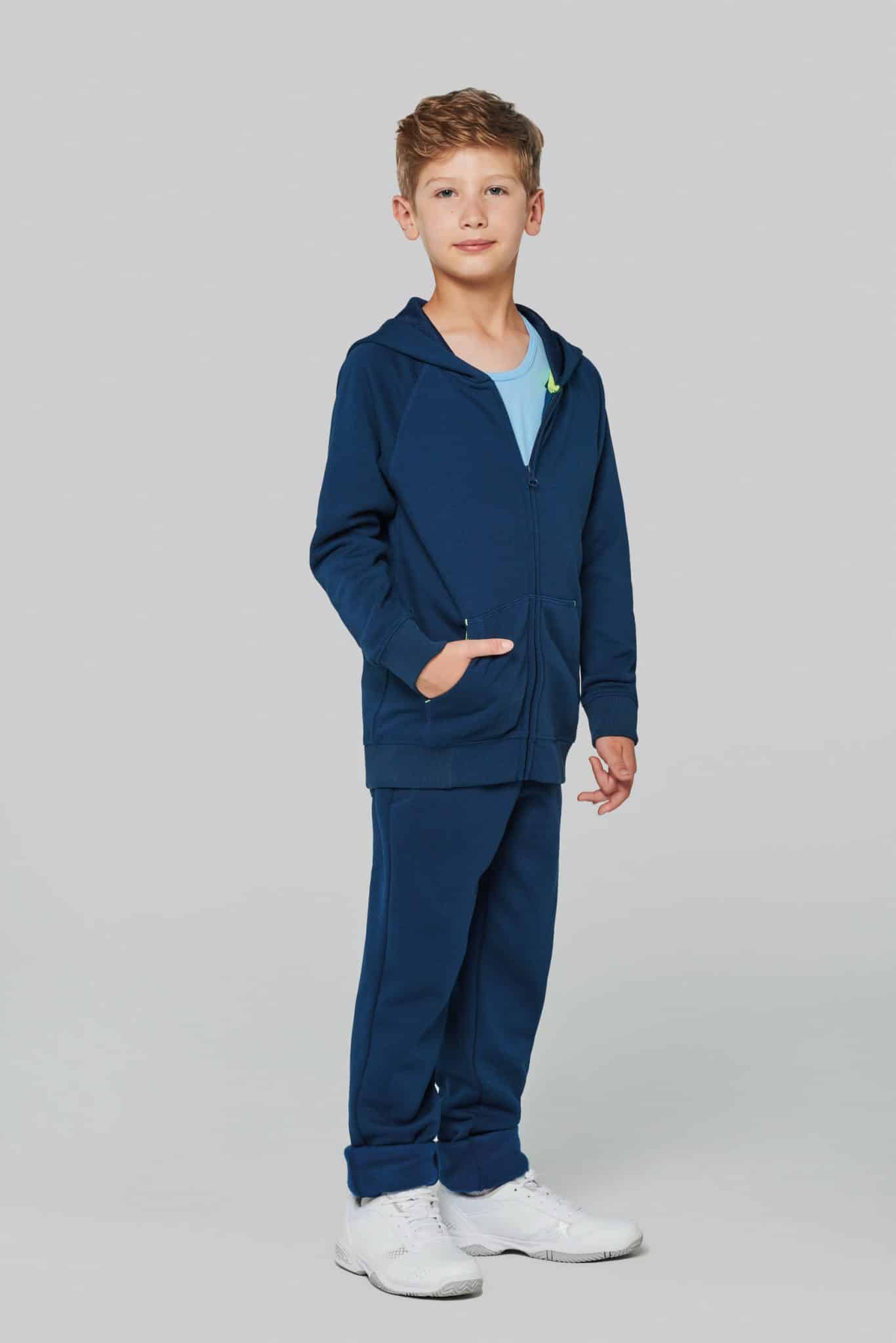 Miniature 5 pour Veste zippée à capuche enfant