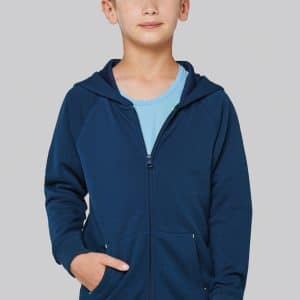 Visuel Veste zippée à capuche enfant