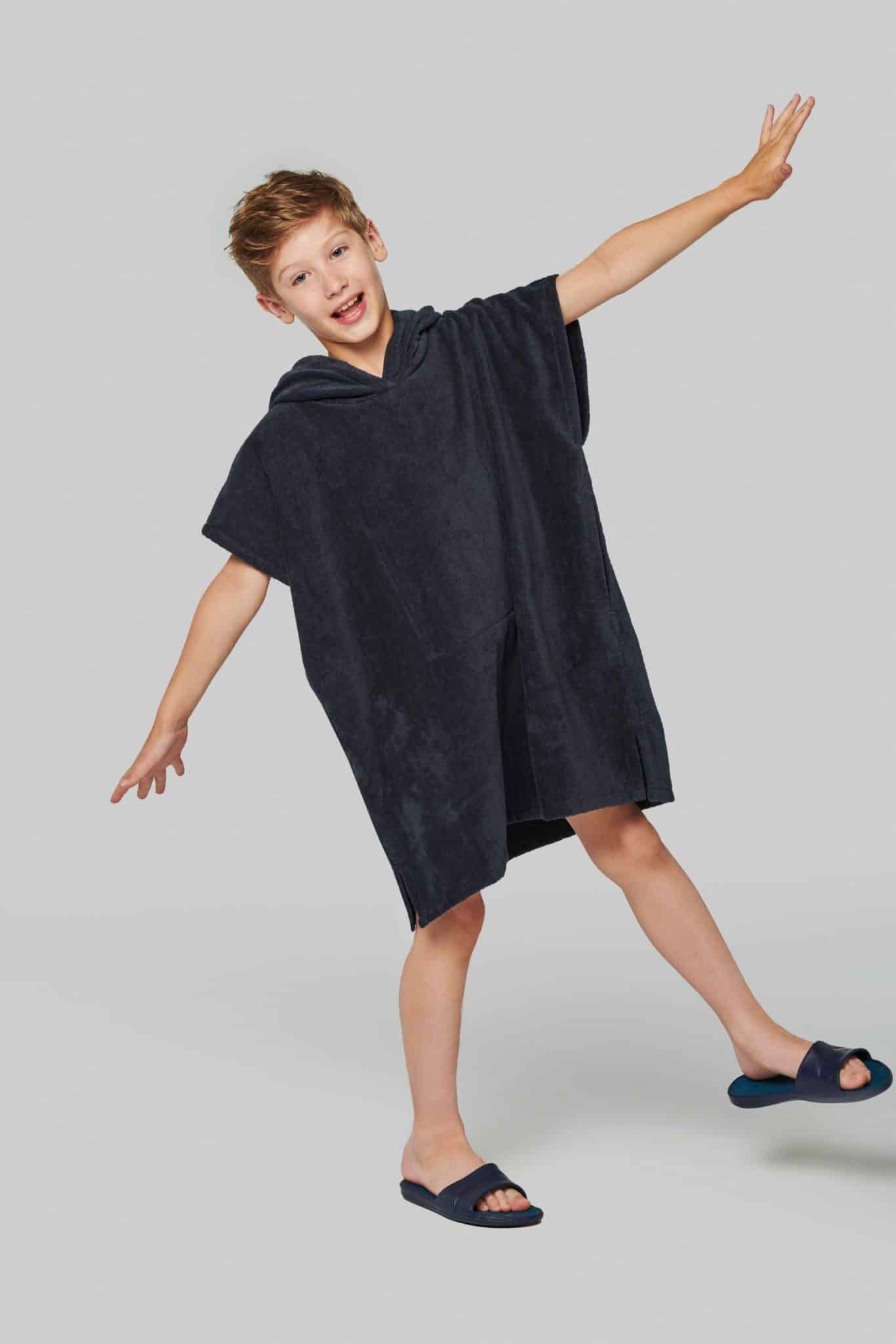 Miniature 5 pour Poncho éponge à capuche enfant