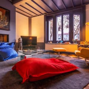Visuel Pouf sceno velours