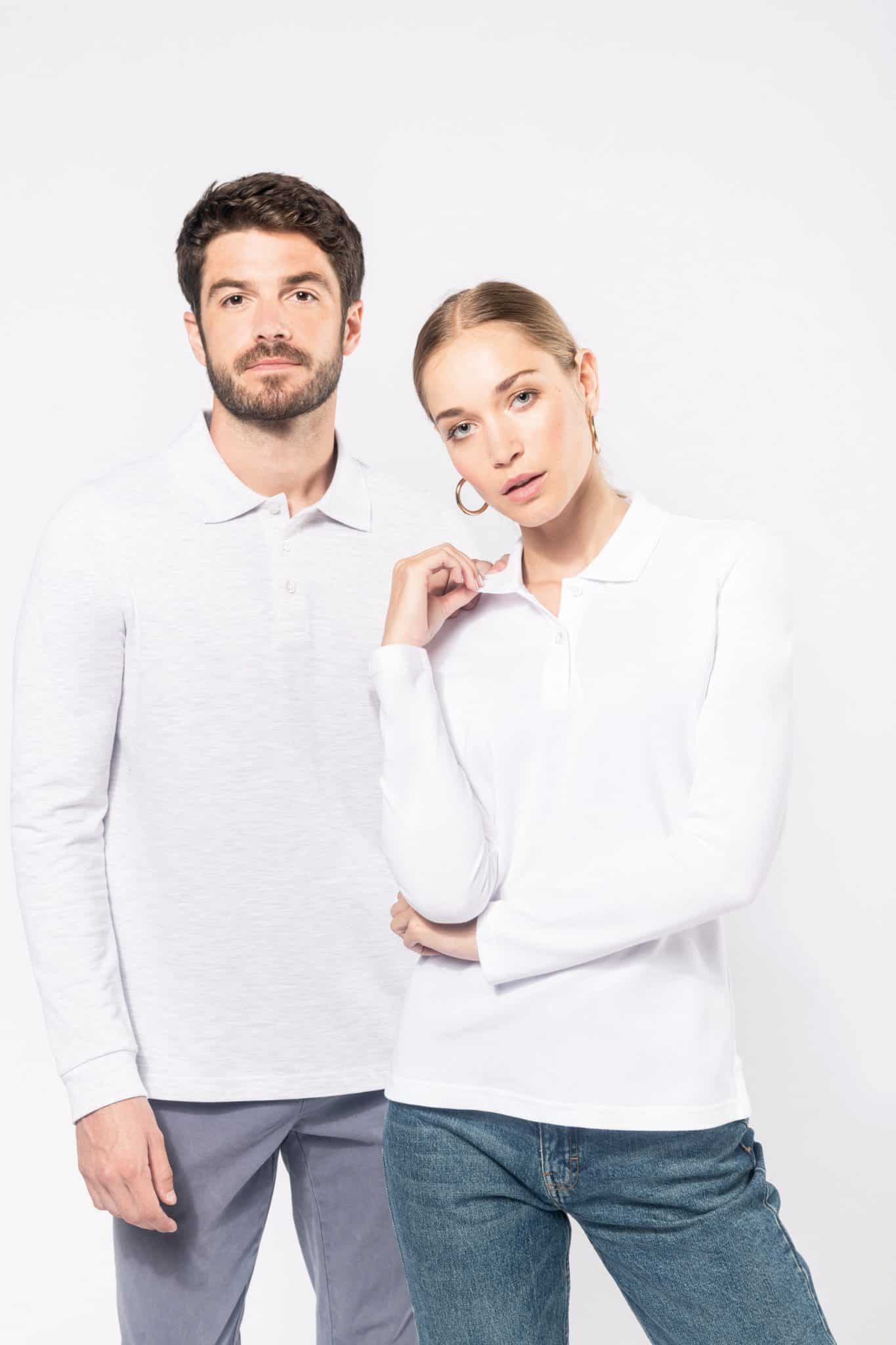 Miniature 5 pour Polo manches longues femme