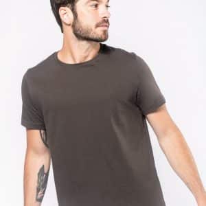 Visuel T-shirt col rond manches courtes homme