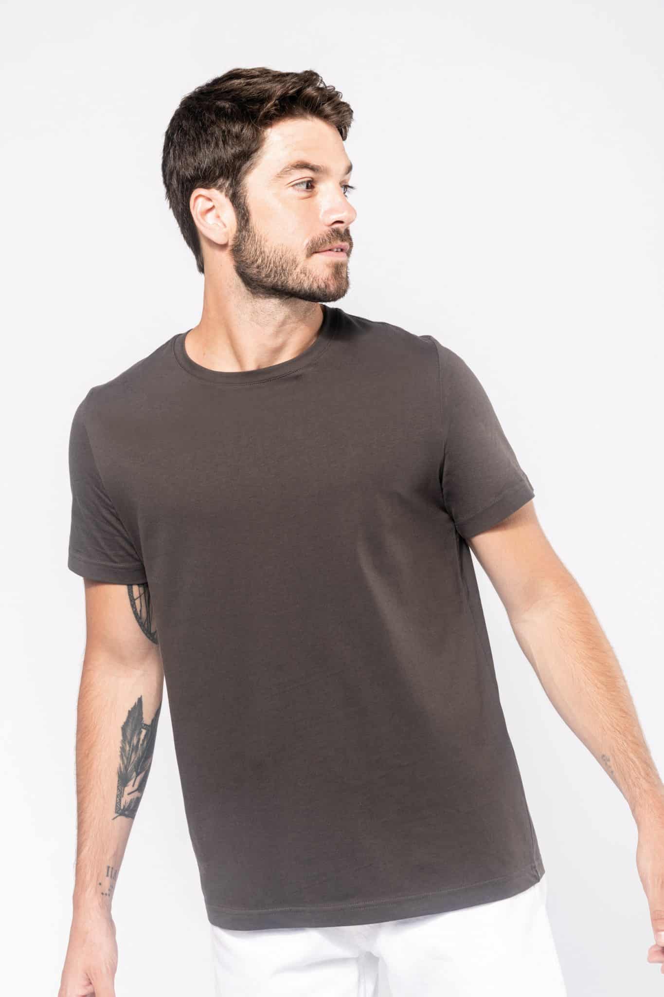 Miniature 1 pour T-shirt col rond manches courtes homme