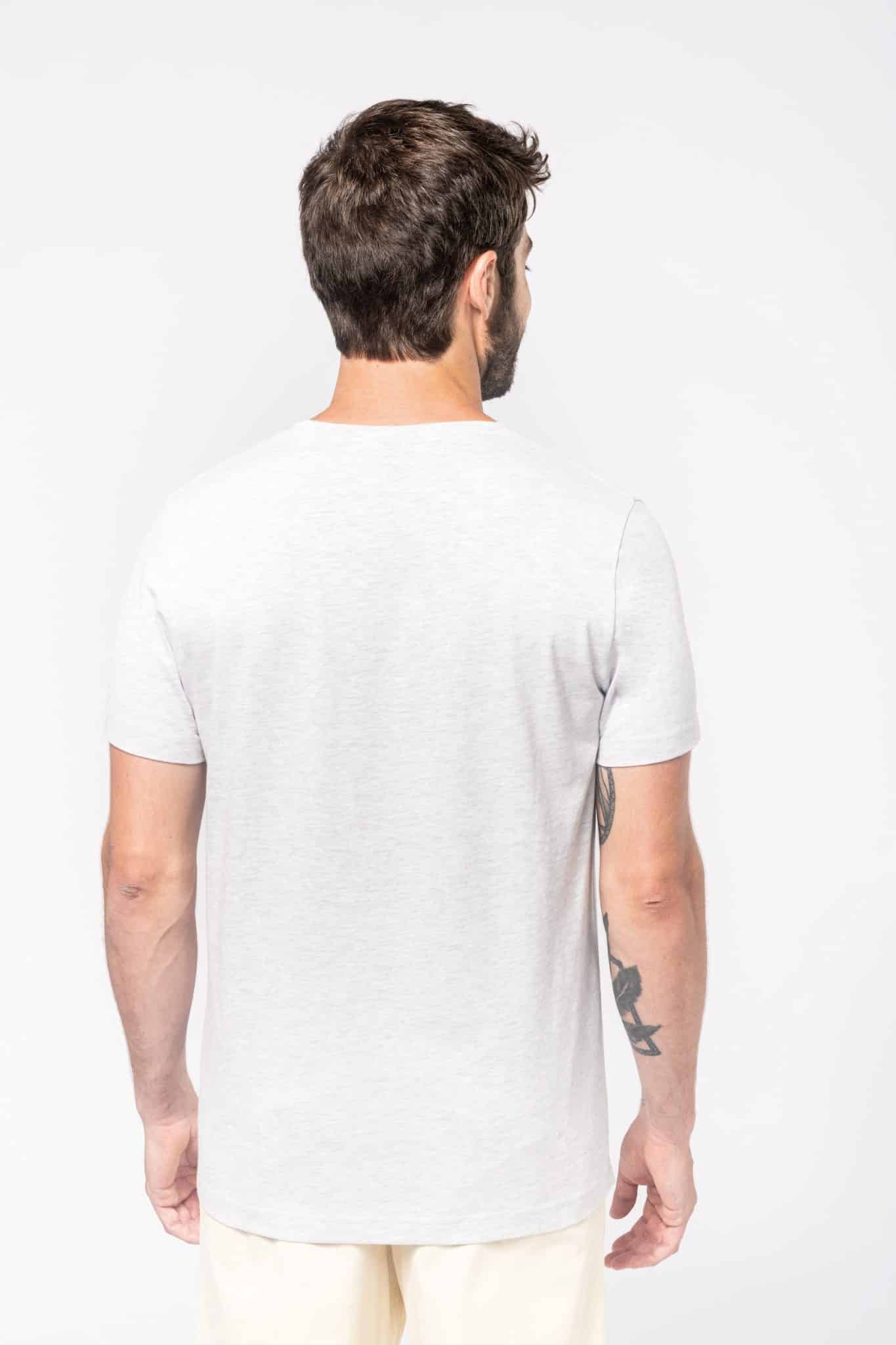 Miniature 2 pour T-shirt col V manches courtes