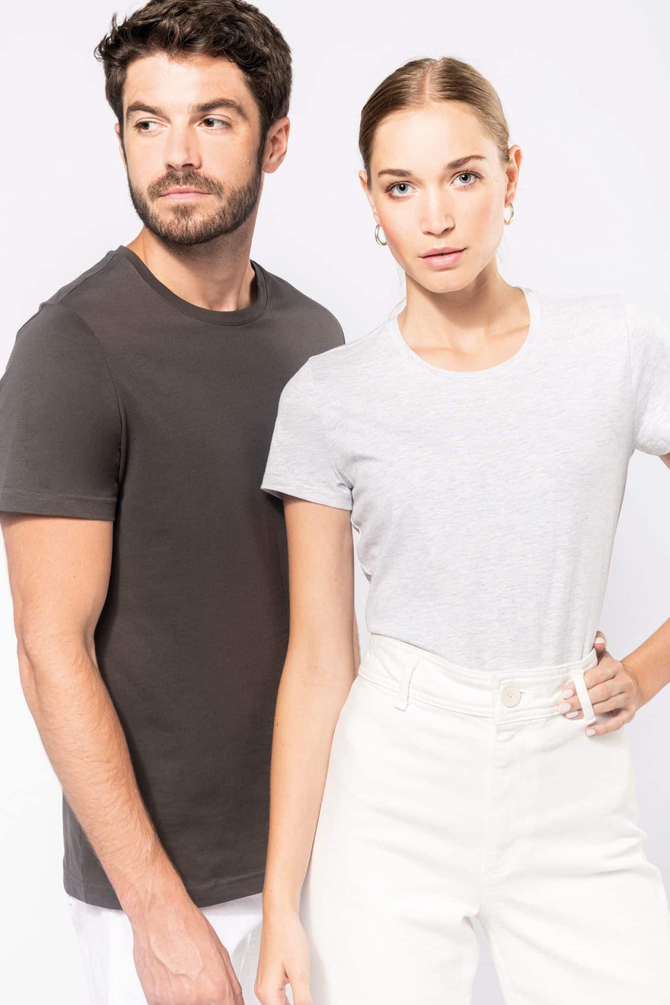 Miniature 4 pour T-shirt col rond manches courtes homme