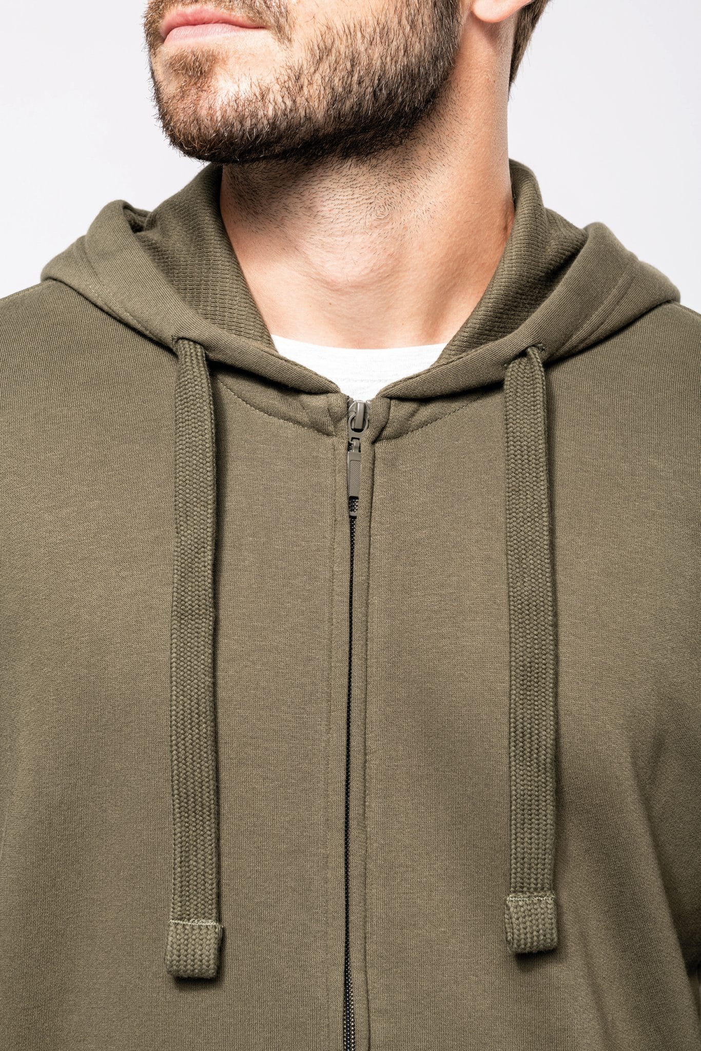 Miniature 6 pour Sweat-shirt zippé capuche homme