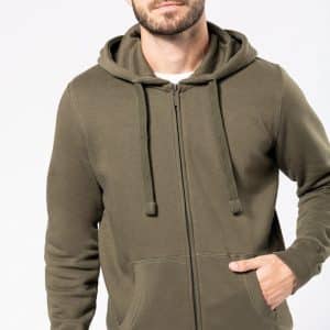 Visuel Sweat-shirt zippé capuche homme