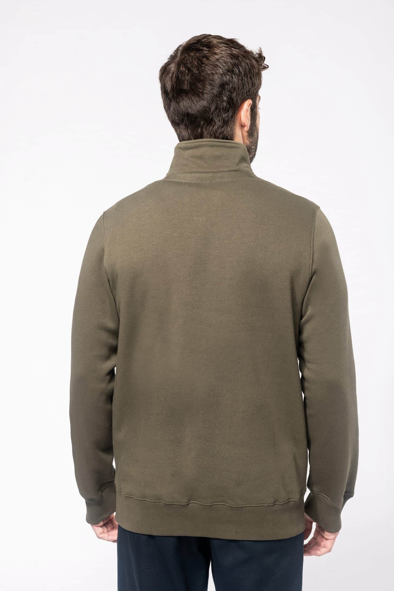 Miniature 2 pour Sweat-shirt col zippé homme