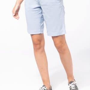 Visuel Bermuda chino femme