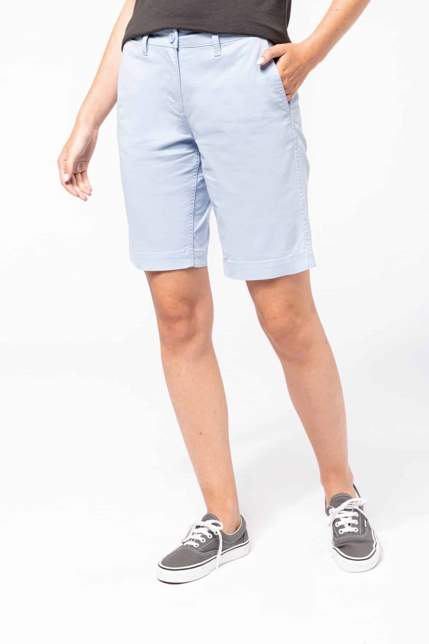 Miniature 1 pour Bermuda chino femme