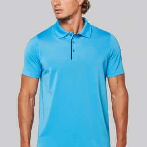 Visuel Polo maille piquée sport manches courtes