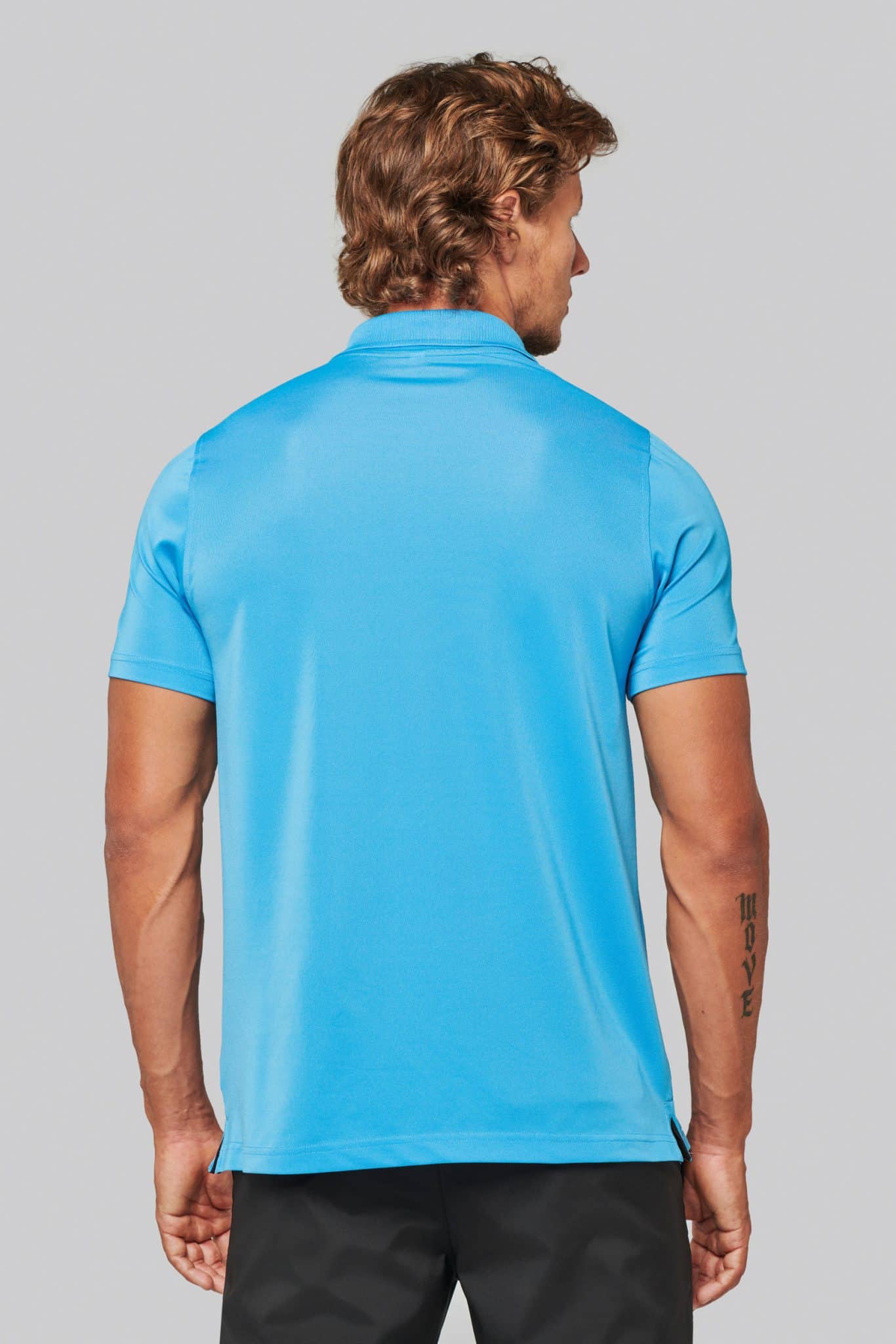 Miniature 2 pour Polo maille piquée sport manches courtes