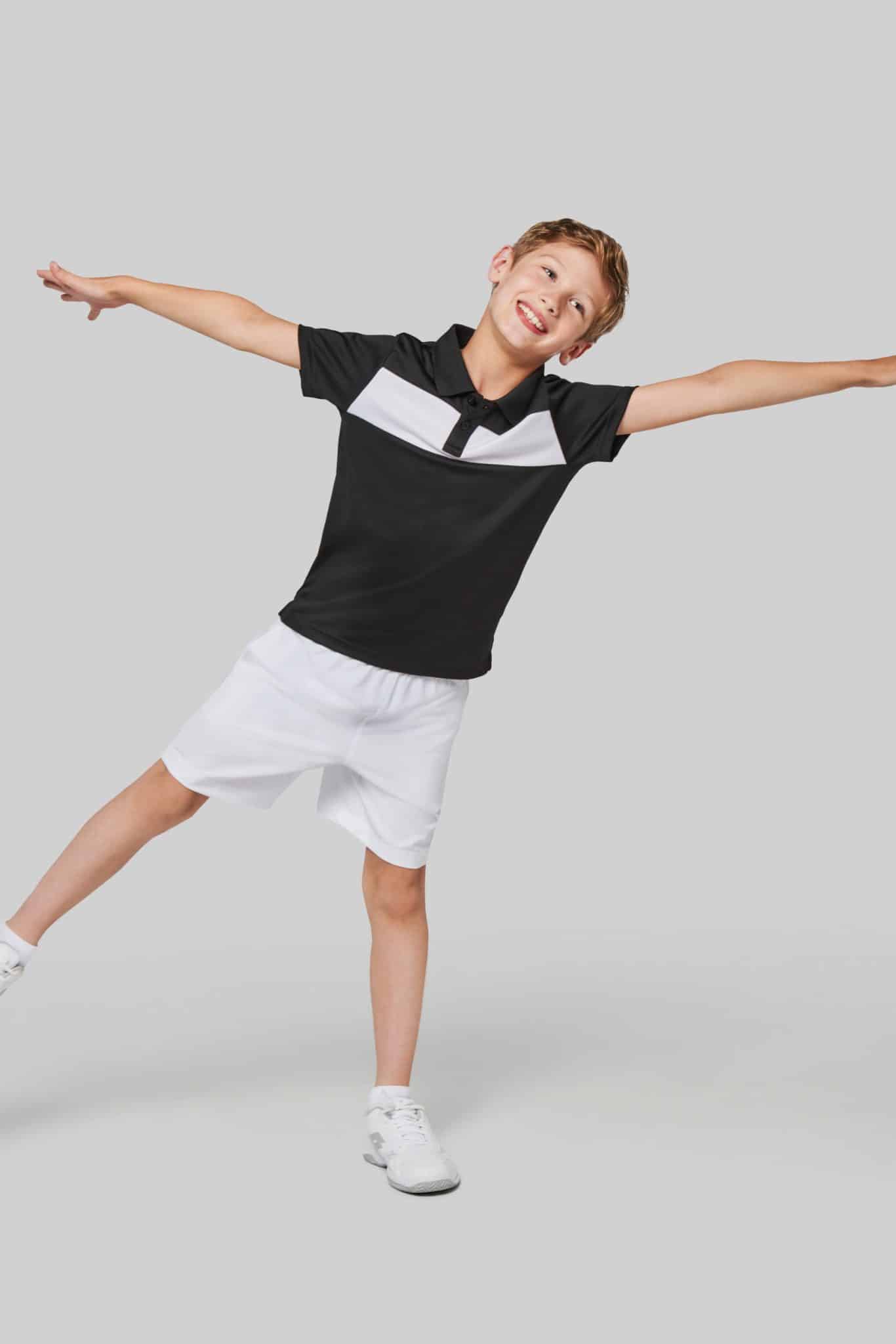 Miniature 5 pour Polo manches courtes enfant