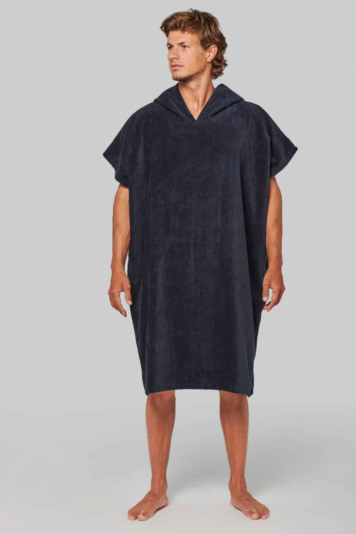 Miniature 2 pour Poncho éponge à capuche unisexe