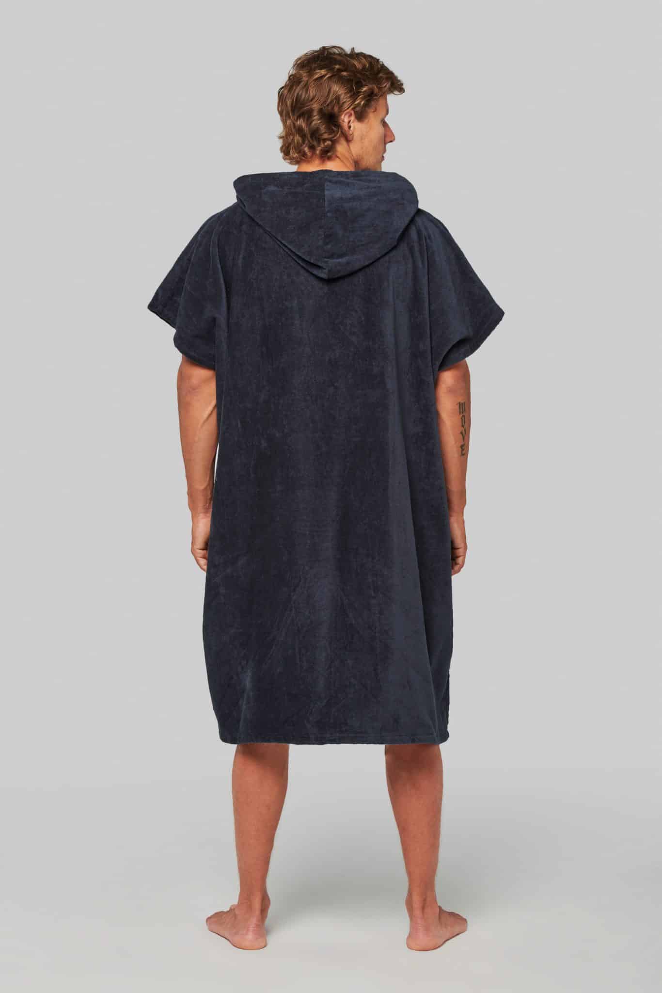 Miniature 3 pour Poncho éponge à capuche unisexe