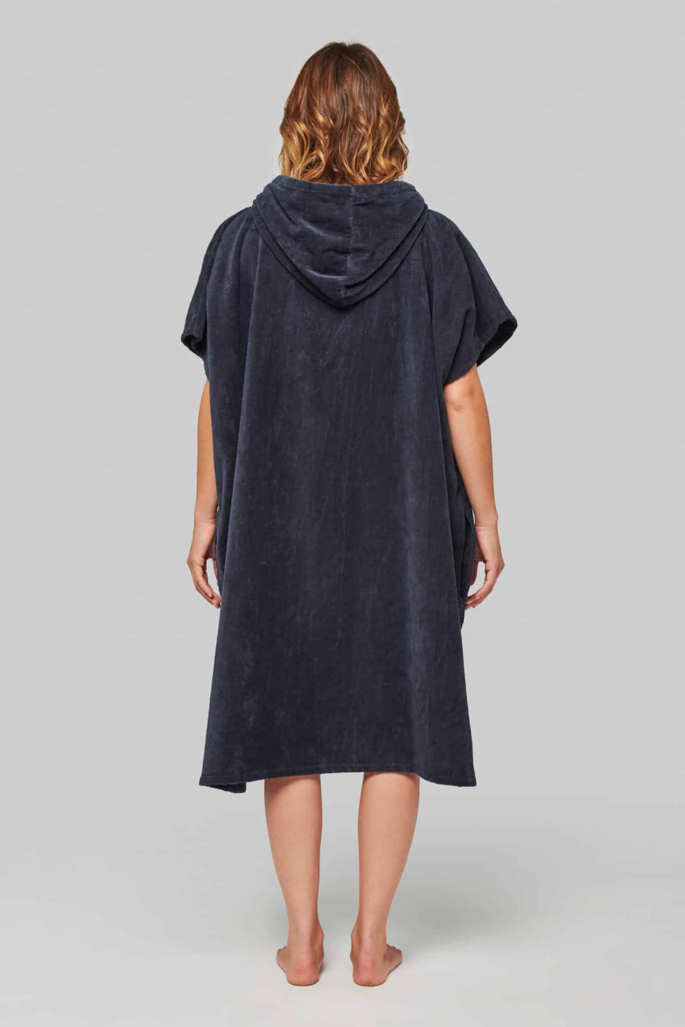 Miniature 6 pour Poncho éponge à capuche unisexe