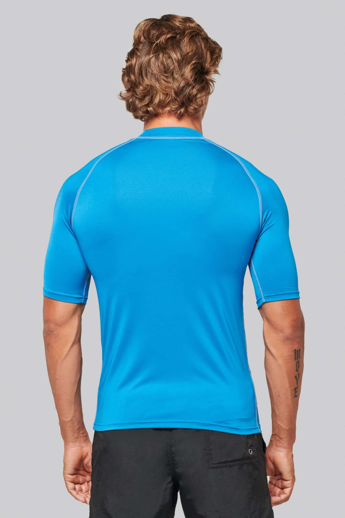 Miniature 2 pour T-shirt technique à manches courtes avec protection anti-UV unisexe