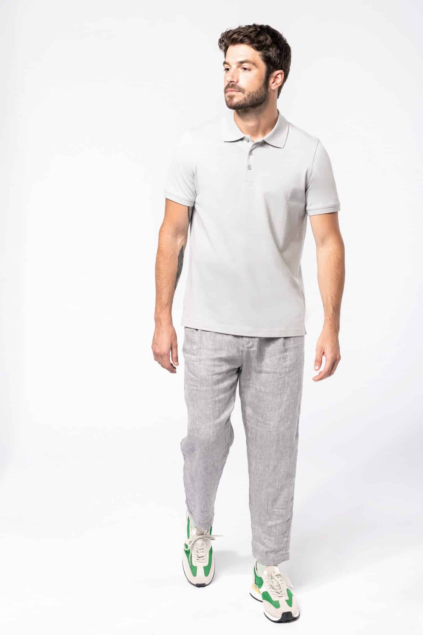 Miniature 3 pour Polo piqué manches courtes homme